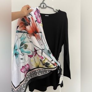 Floral Chico’s Scarf